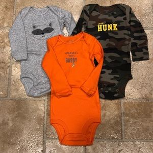 Infant Boy Long Sleeve Onesies